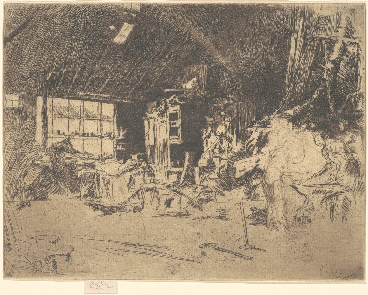 La Forge, 1880 - James Abbott McNeill Whistler