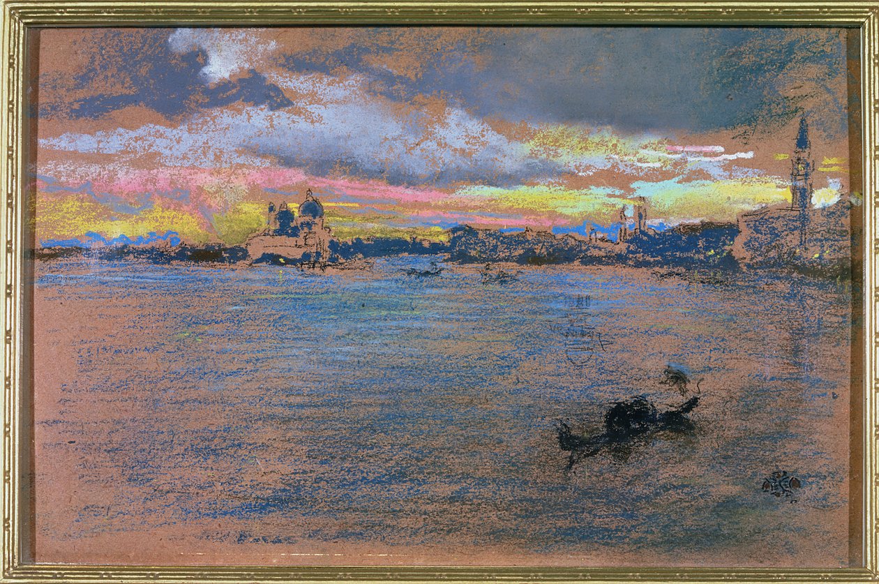 La Tempête - Coucher de soleil, 1880 - James Abbott McNeill Whistler