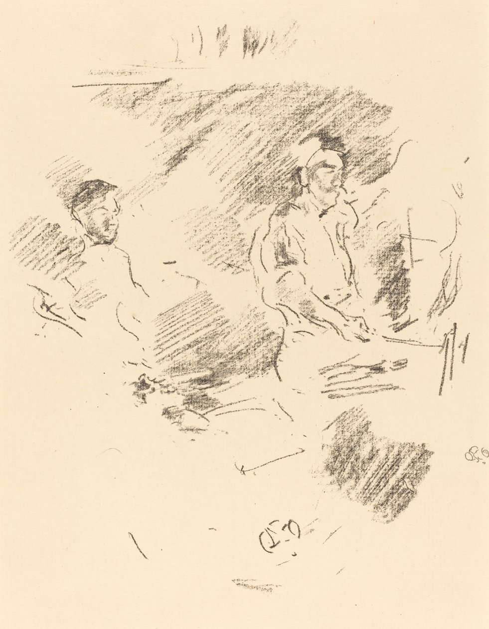 Le bras fort, 1895 - James Abbott McNeill Whistler