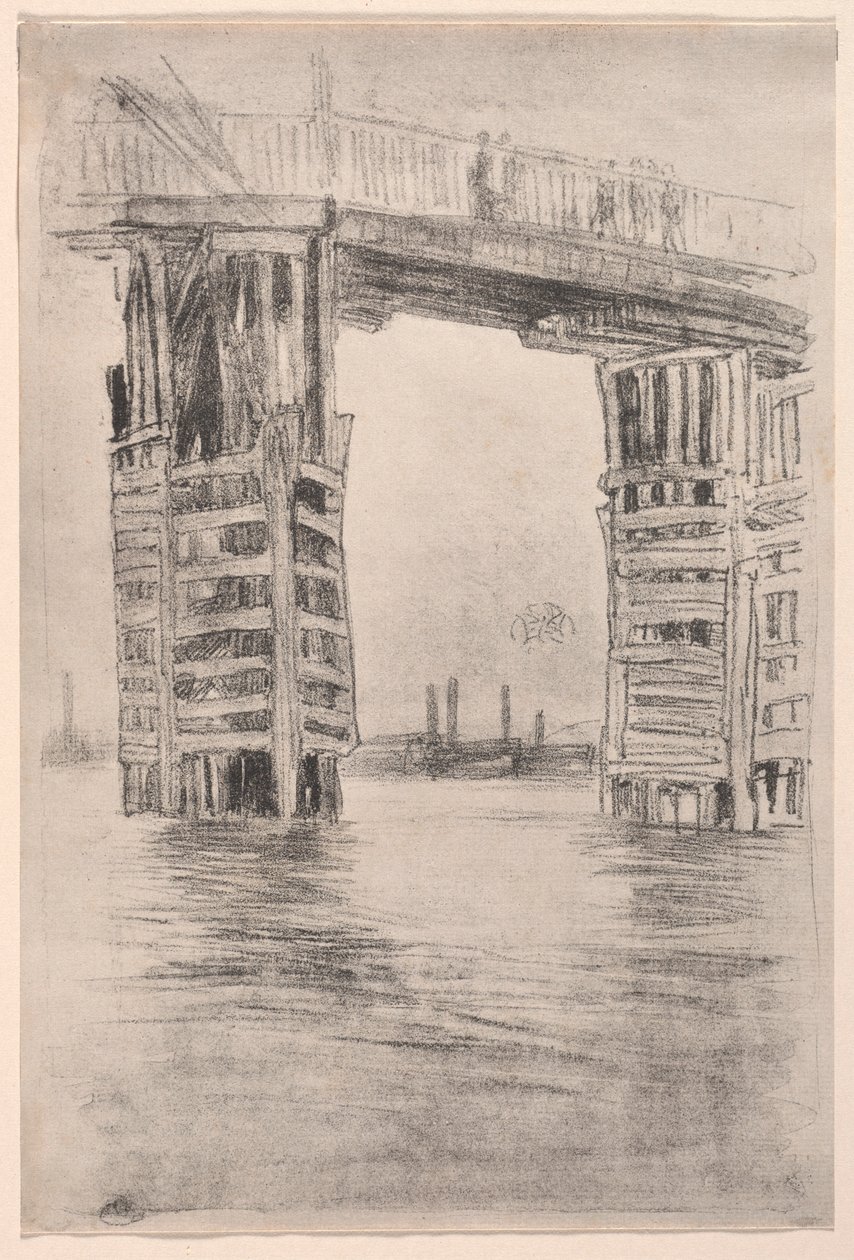 Le grand pont, 1878 - James Abbott McNeill Whistler