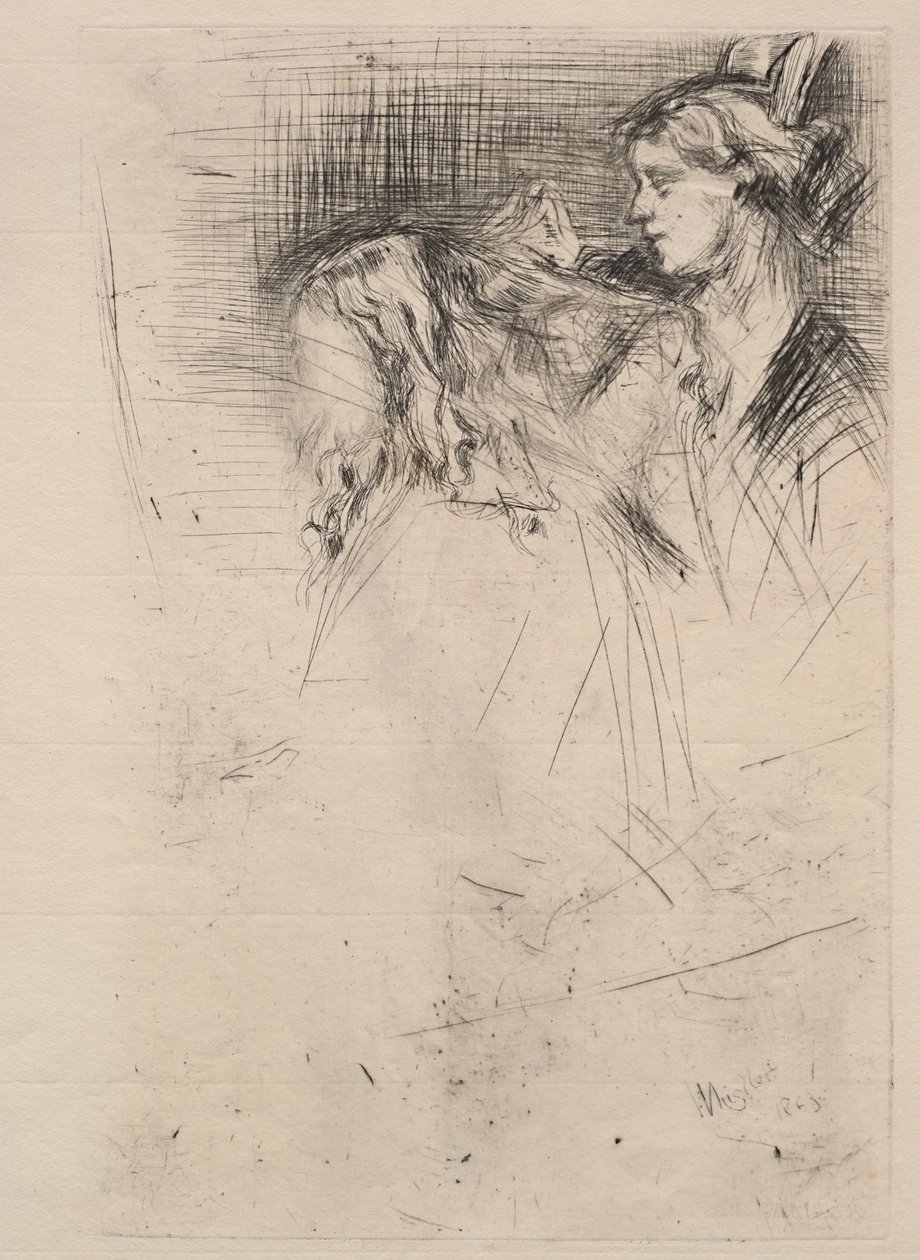 La toilette - James Abbott McNeill Whistler
