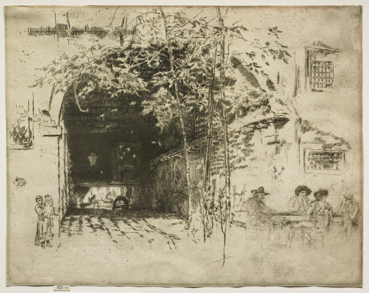 Le Traghetto, 1880 - James Abbott McNeill Whistler