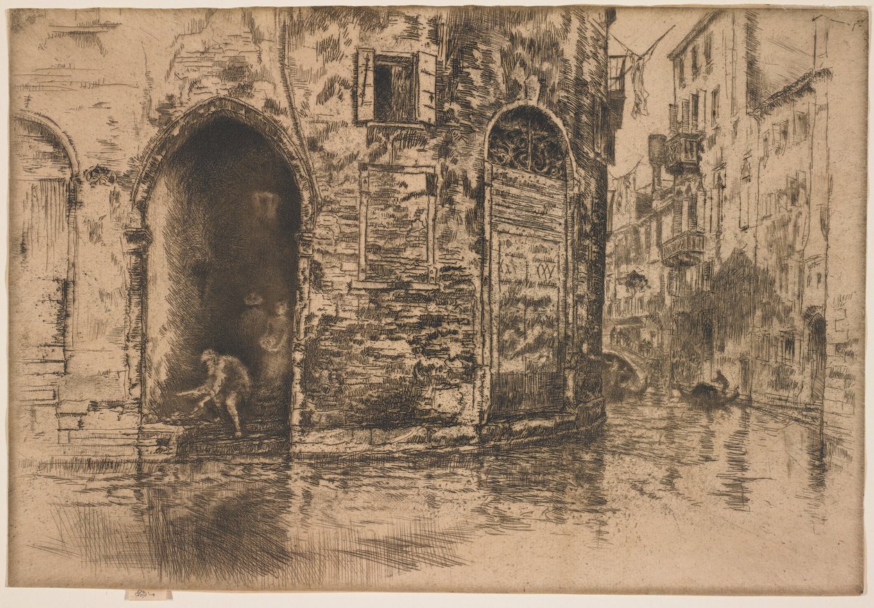 Les deux portes - James Abbott McNeill Whistler