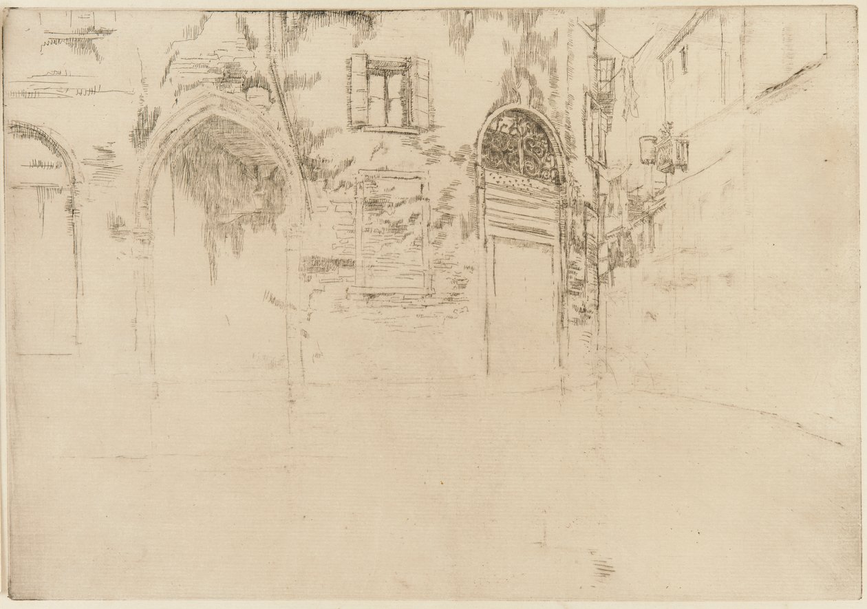 Les deux portes, 1879-1880 - James Abbott McNeill Whistler