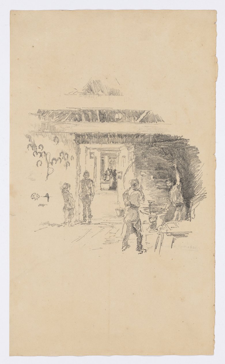 Le forgeron de pneus - James Abbott McNeill Whistler