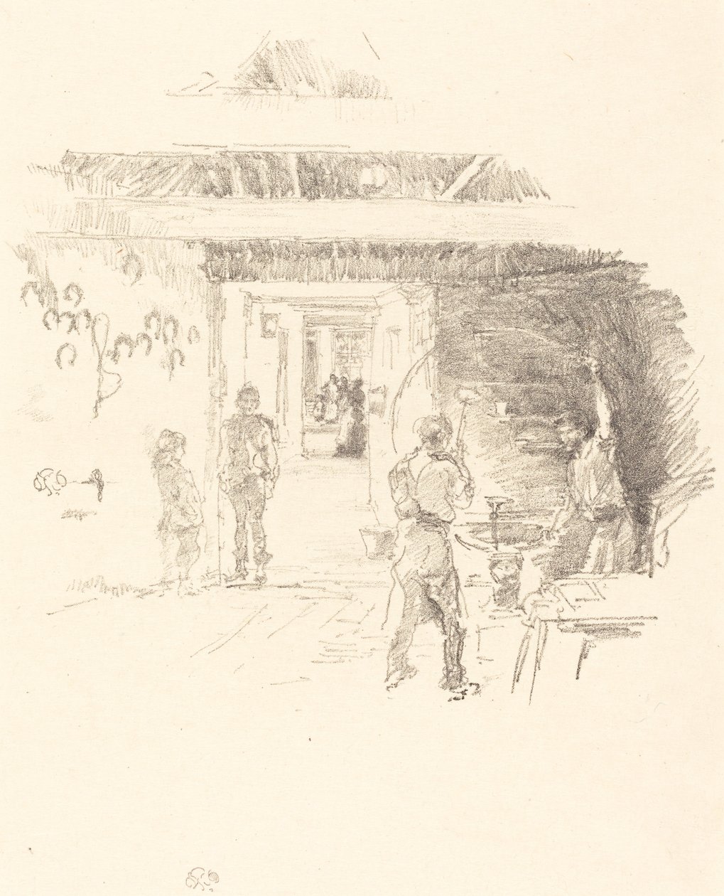 Le Forgeron de Pneus - James Abbott McNeill Whistler