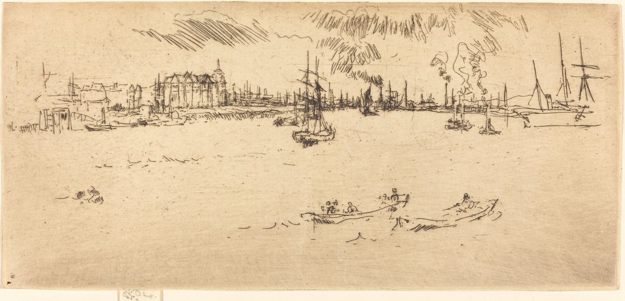 Tilbury, 1887 - James Abbott McNeill Whistler