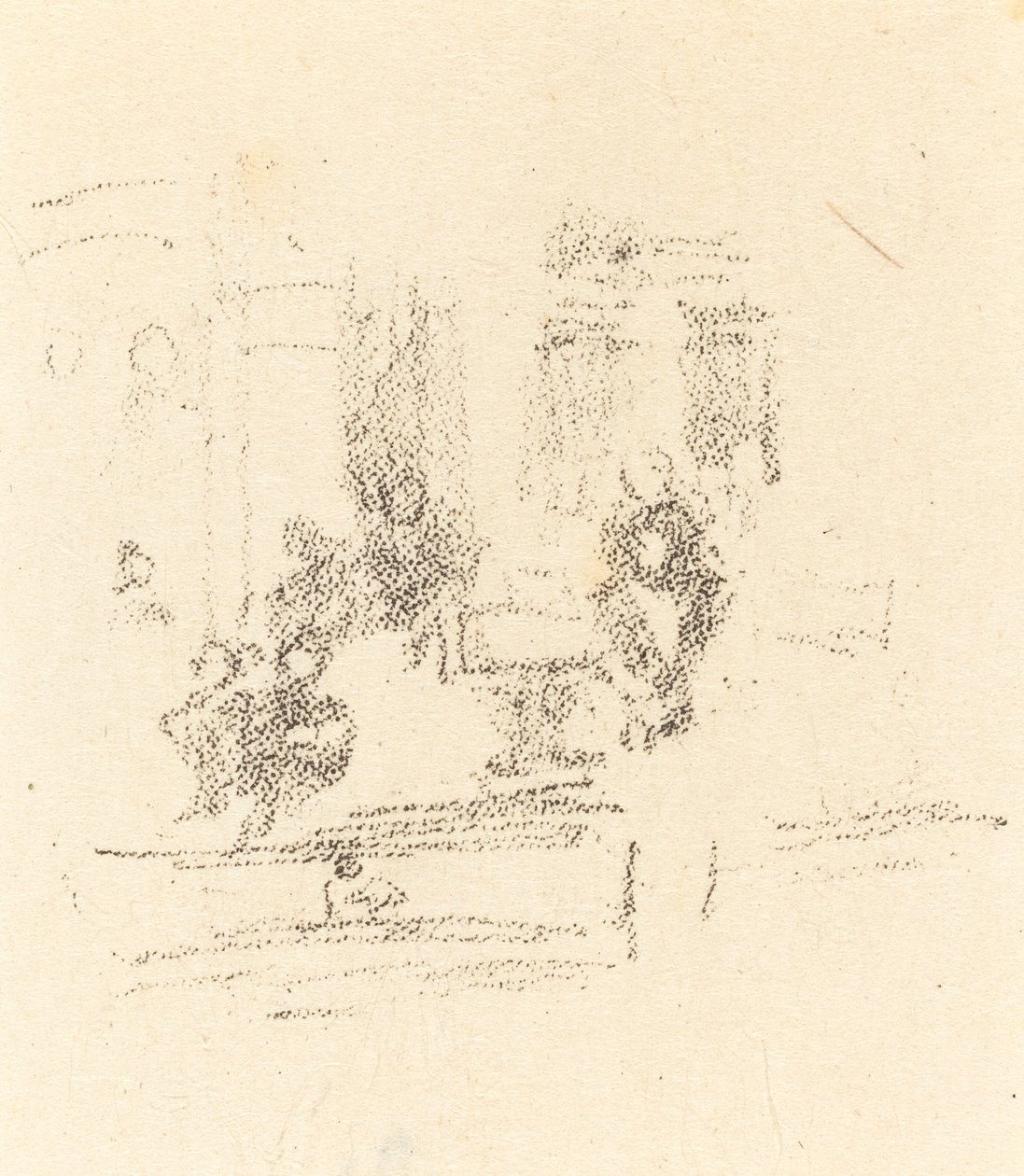 Esquisse de procès : Un intérieur, c. 1891 - James Abbott McNeill Whistler