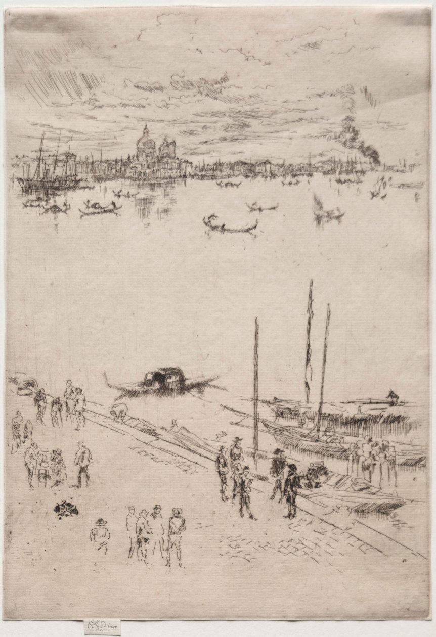 Venise verticale - James Abbott McNeill Whistler