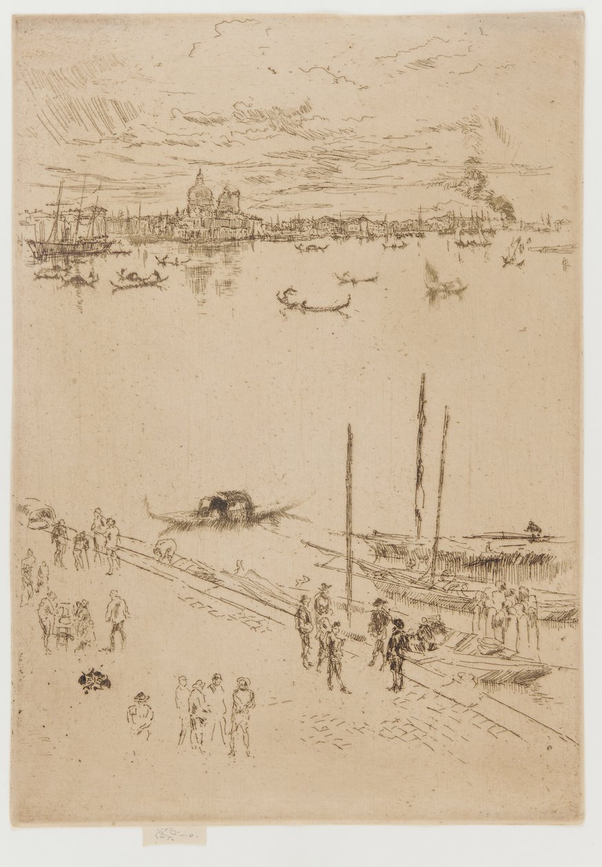 Venise debout, 1879-1880 - James Abbott McNeill Whistler