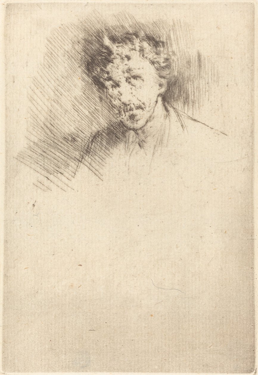 Whistler avec la mèche blanche, 1879 - James Abbott McNeill Whistler