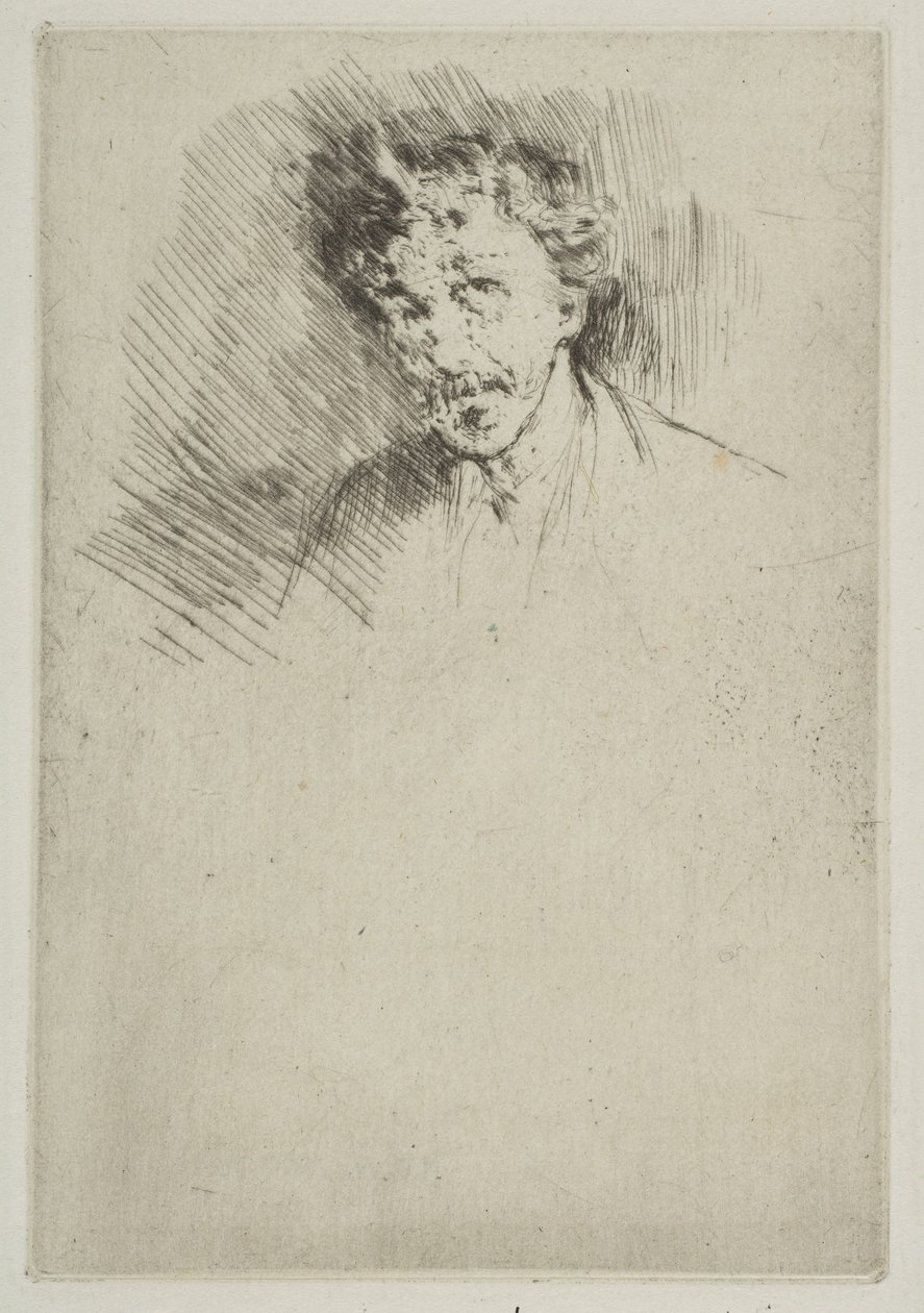 Whistler avec la mèche blanche - James Abbott McNeill Whistler
