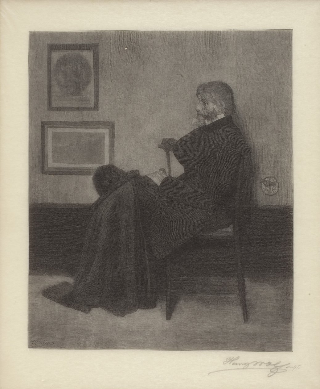 Thomas Carlyle - James Abbott McNeill & Wolf Henry (1852 1916) Whistler