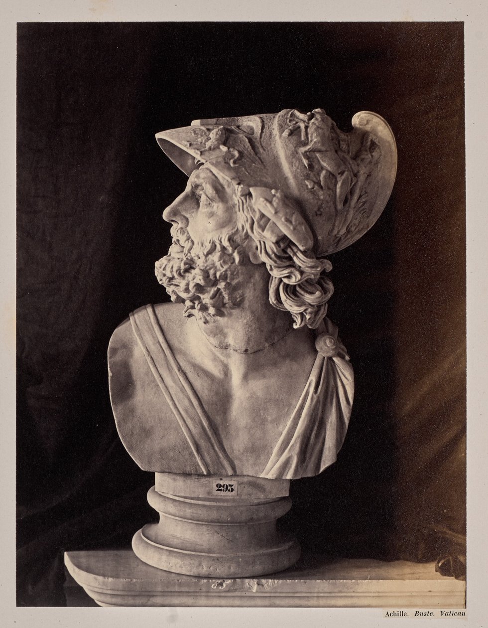 Achille. Buste. Vatican - James Anderson