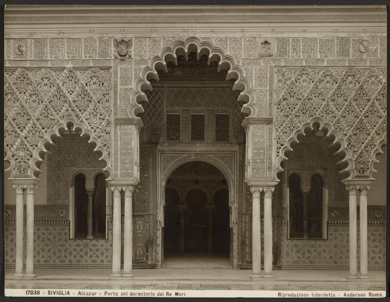Alcázar, porte de la chambre des rois maures - James Anderson