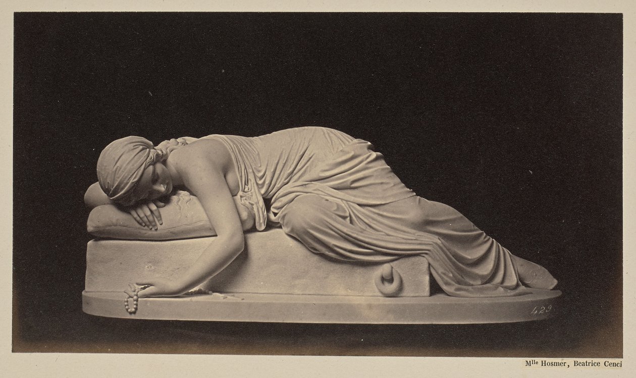Mademoiselle Hosmer, Beatrice Cenci - James Anderson