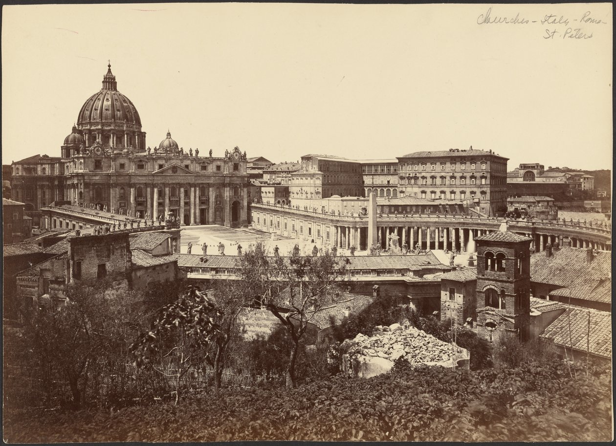 [Vue de la basilique Saint-Pierre] - James Anderson