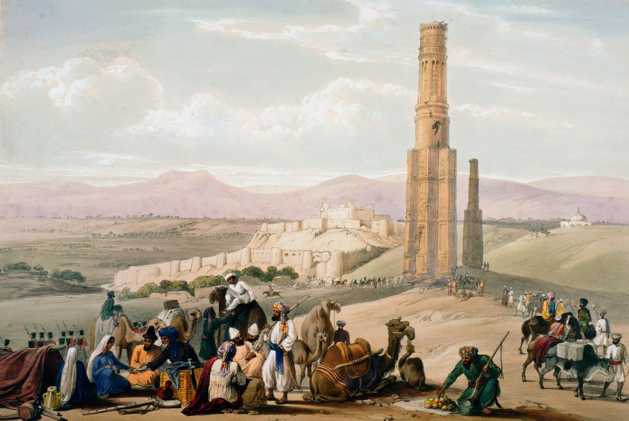 Forteresse et citadelle de Ghanzi, Première guerre anglo-afghane - James Atkinson