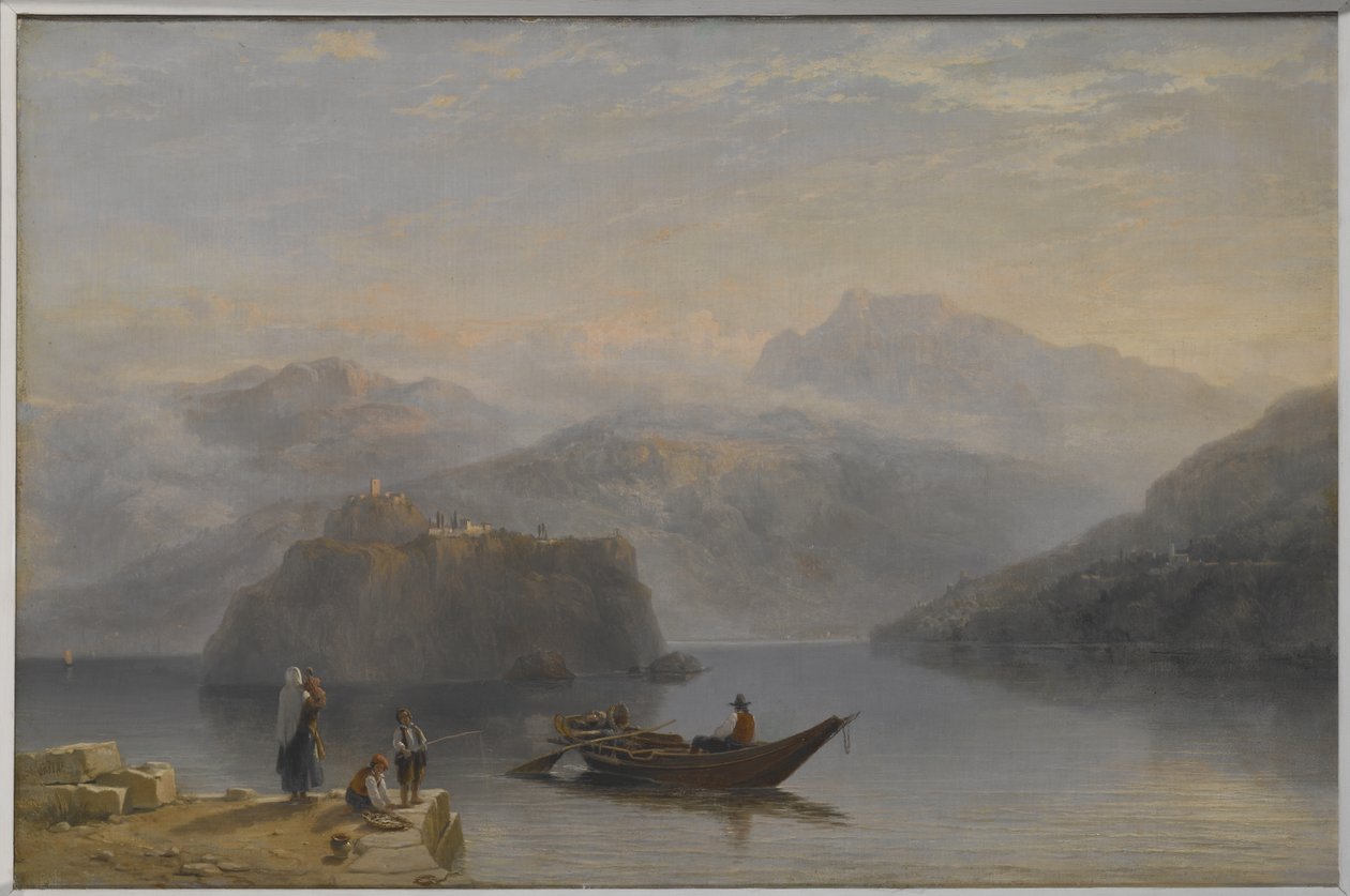 Lago Maggiore (?) c.1860 - James Baker Pyne