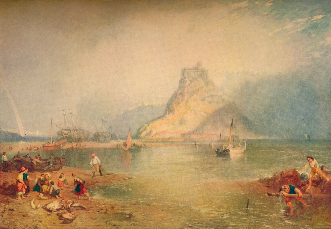 Mont Saint-Michel, c1830s, 1920 - James Baker Pyne