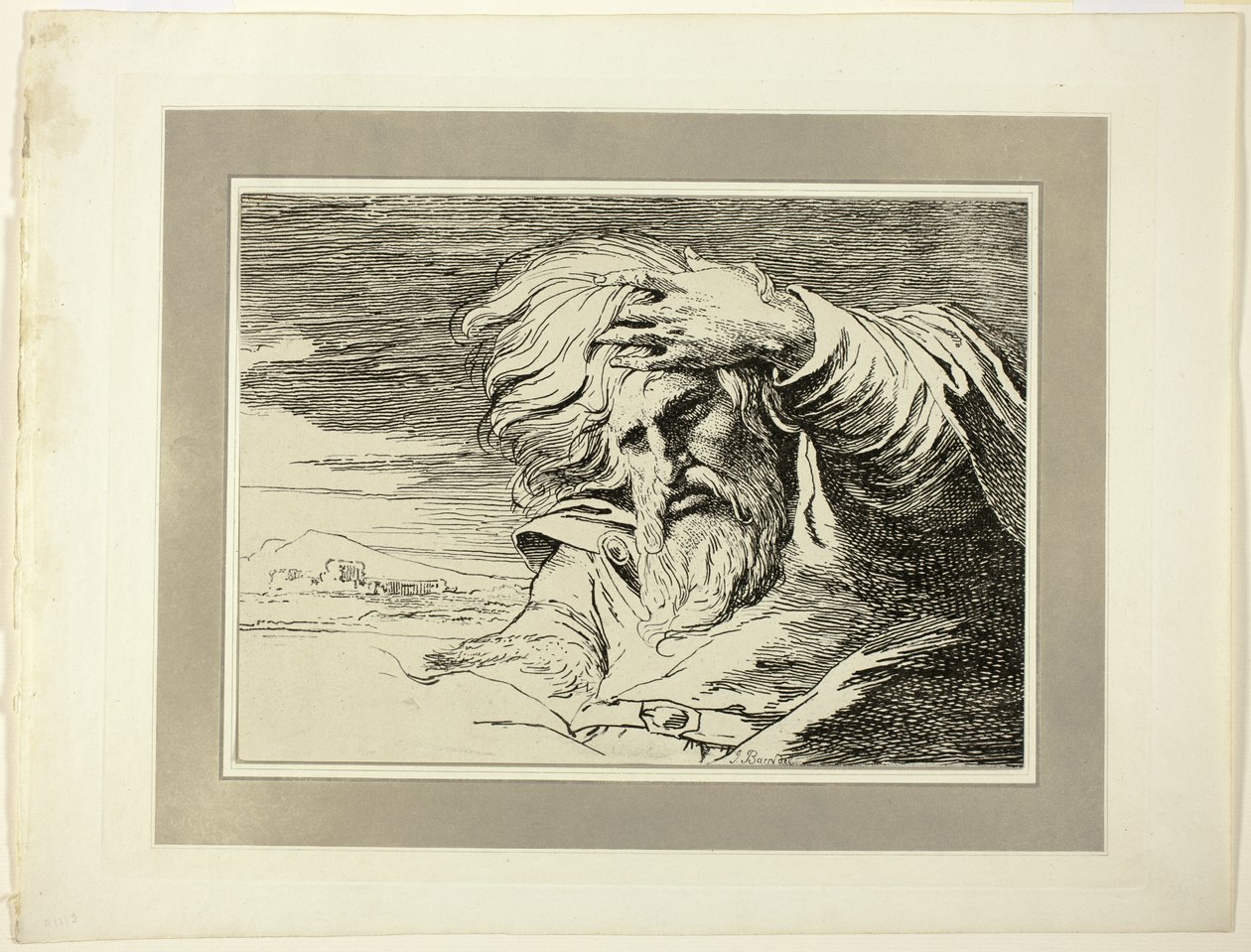 Patriarche oriental, du premier numéro de Specimens of Polyautography - James Barry
