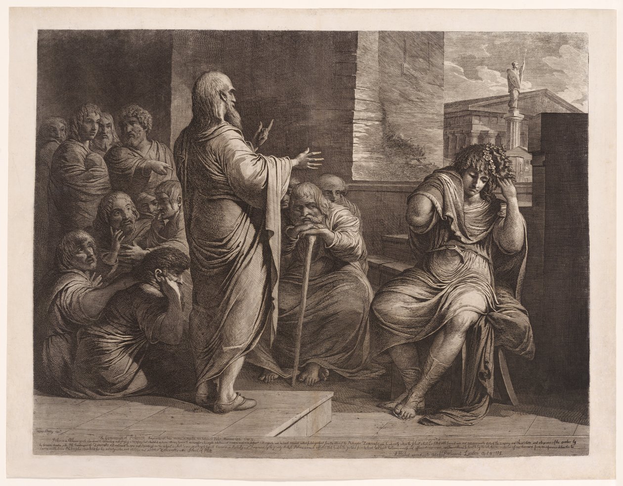 La conversion de Polémon - James Barry