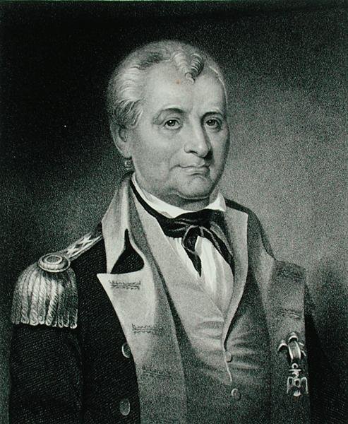 Général Lachlan McIntosh, gravé par Henry Hoppner Meyer - James Barton (after) Longacre