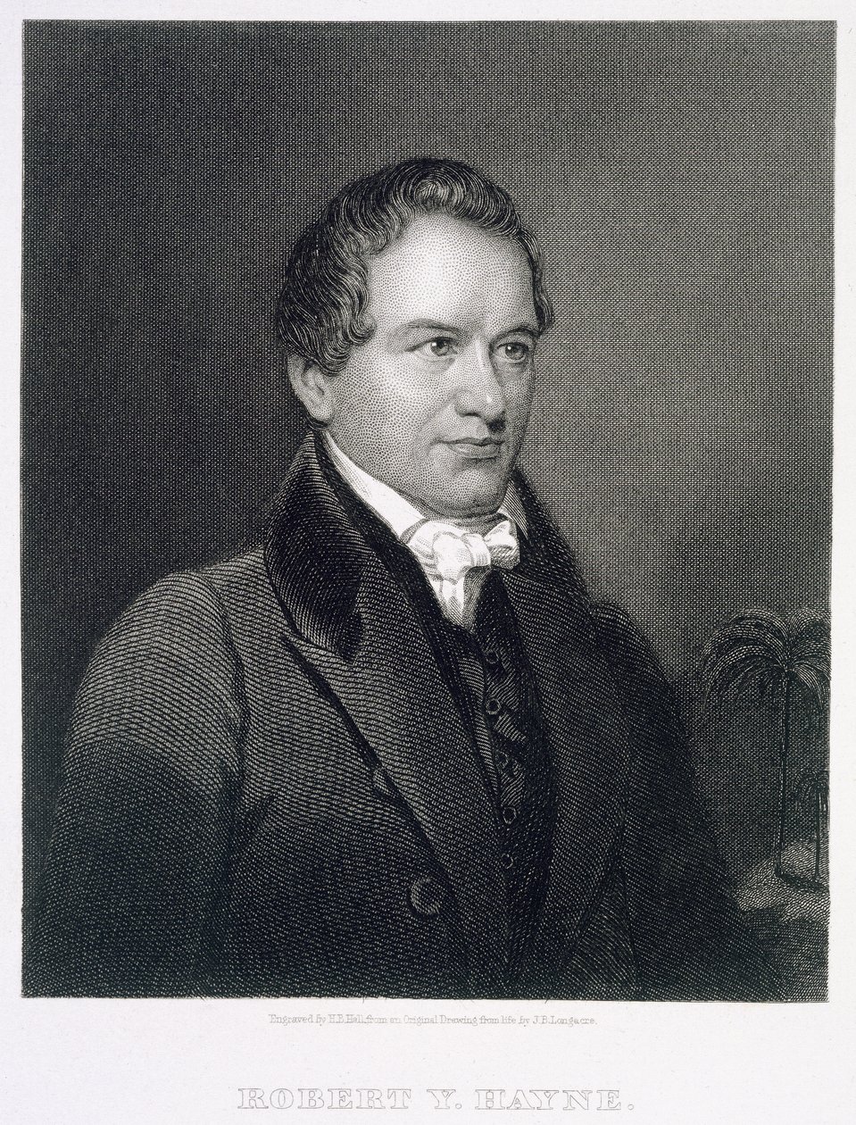 Robert Young Hayne, gravé par Henry Bryan Hall - James Barton Longacre