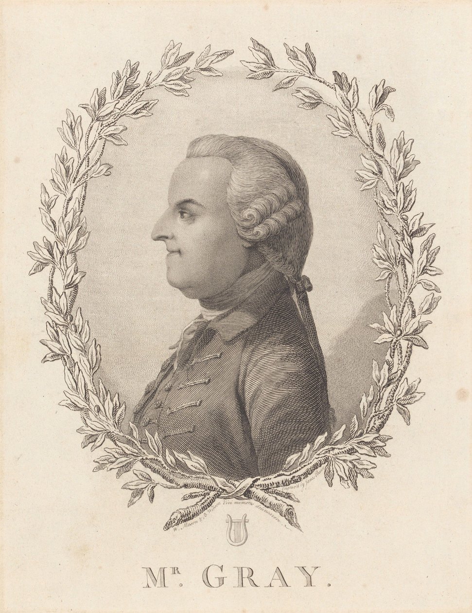 Monsieur Thomas Gray - James Basire
