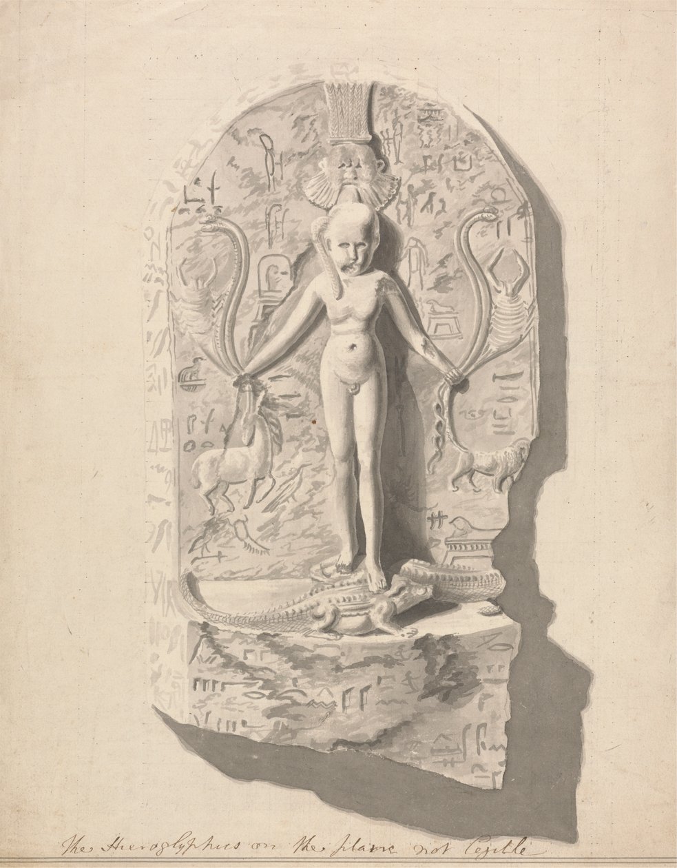 No.1 Une table de hiéroglyphes trouvée à Axum - James Bruce