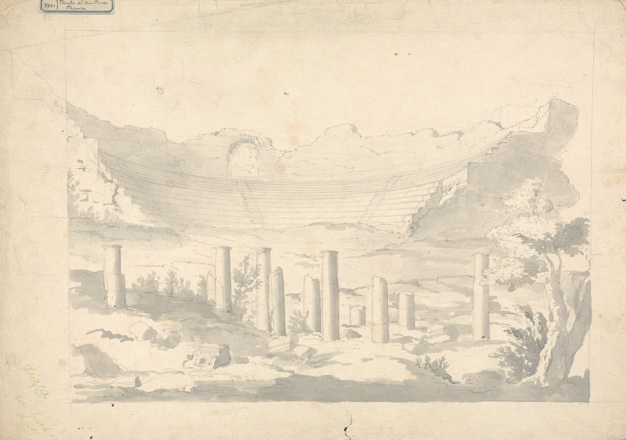 Théâtre XIVI à Ain Tunga Thignica - James Bruce