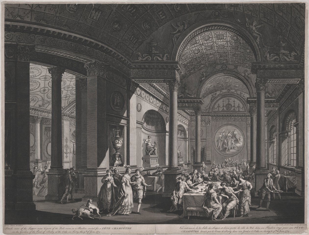Fête champêtre, 9 juin 1774 (à l