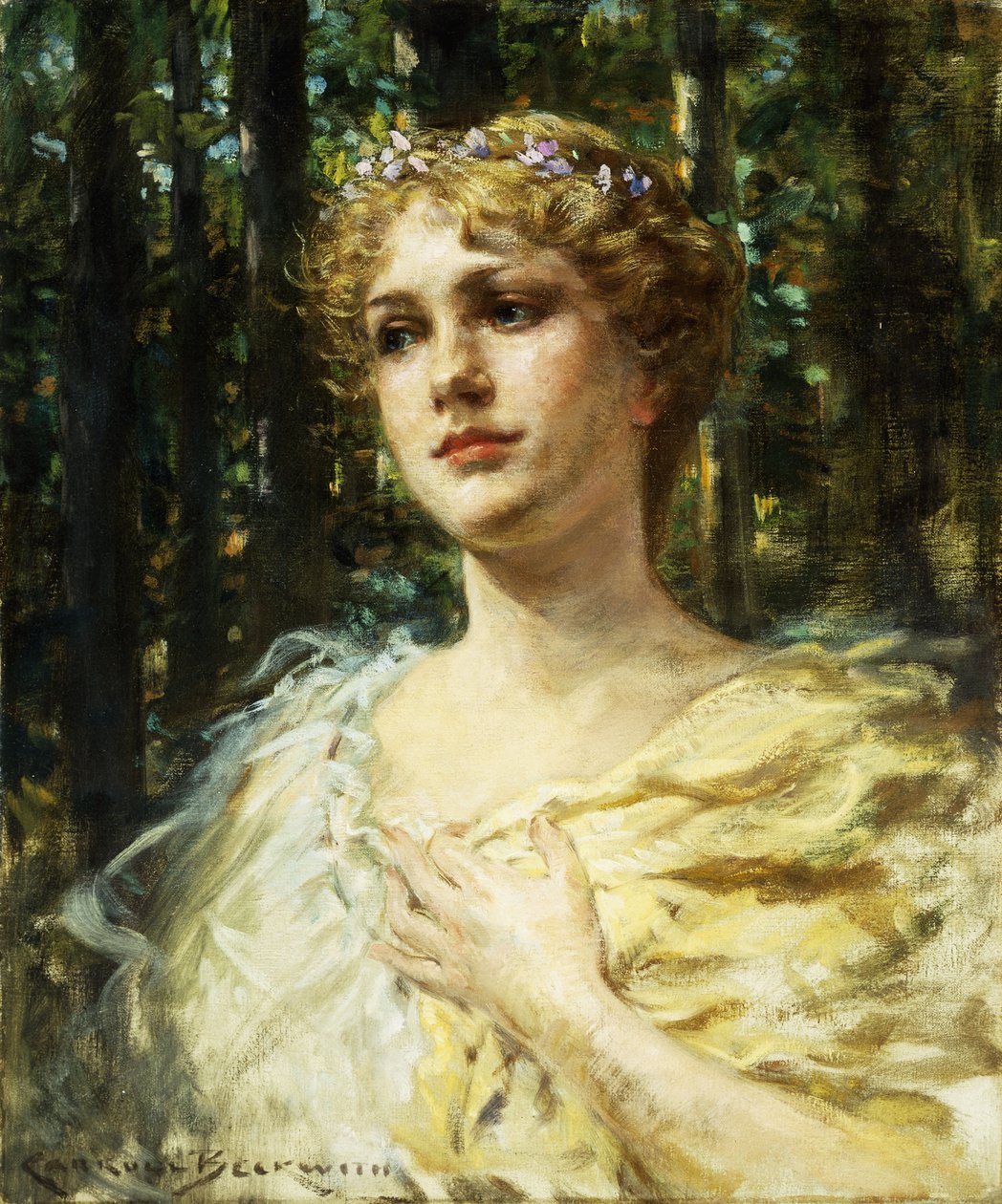 Grâce boisée - James Carroll Beckwith