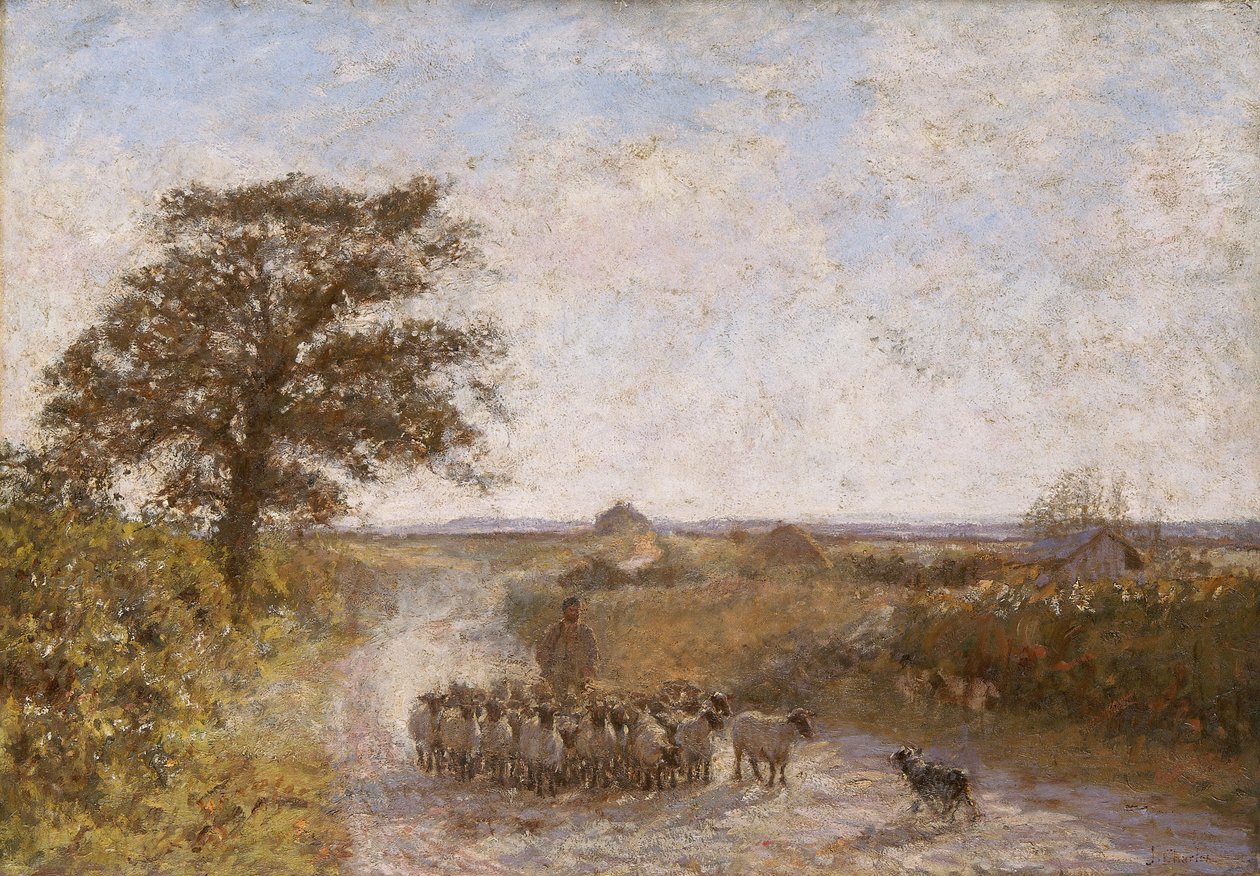 La route poussiéreuse, 1902 - James Charles