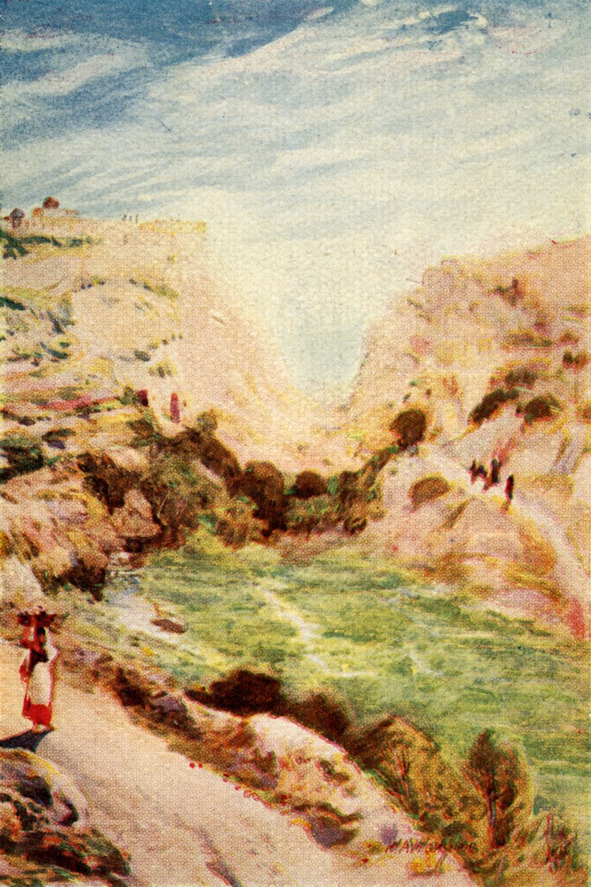 Jérusalem, La Vallée des Rois - Matt. xxiii. 37, vers 1924 - James Clark and Henry A Harper