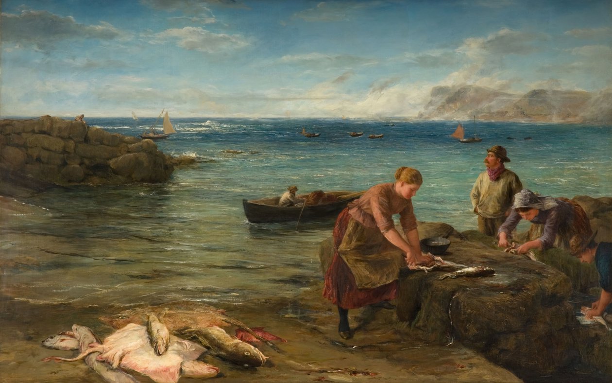 Petits déjeuners pour le port, 1907 - James Clarke Hook