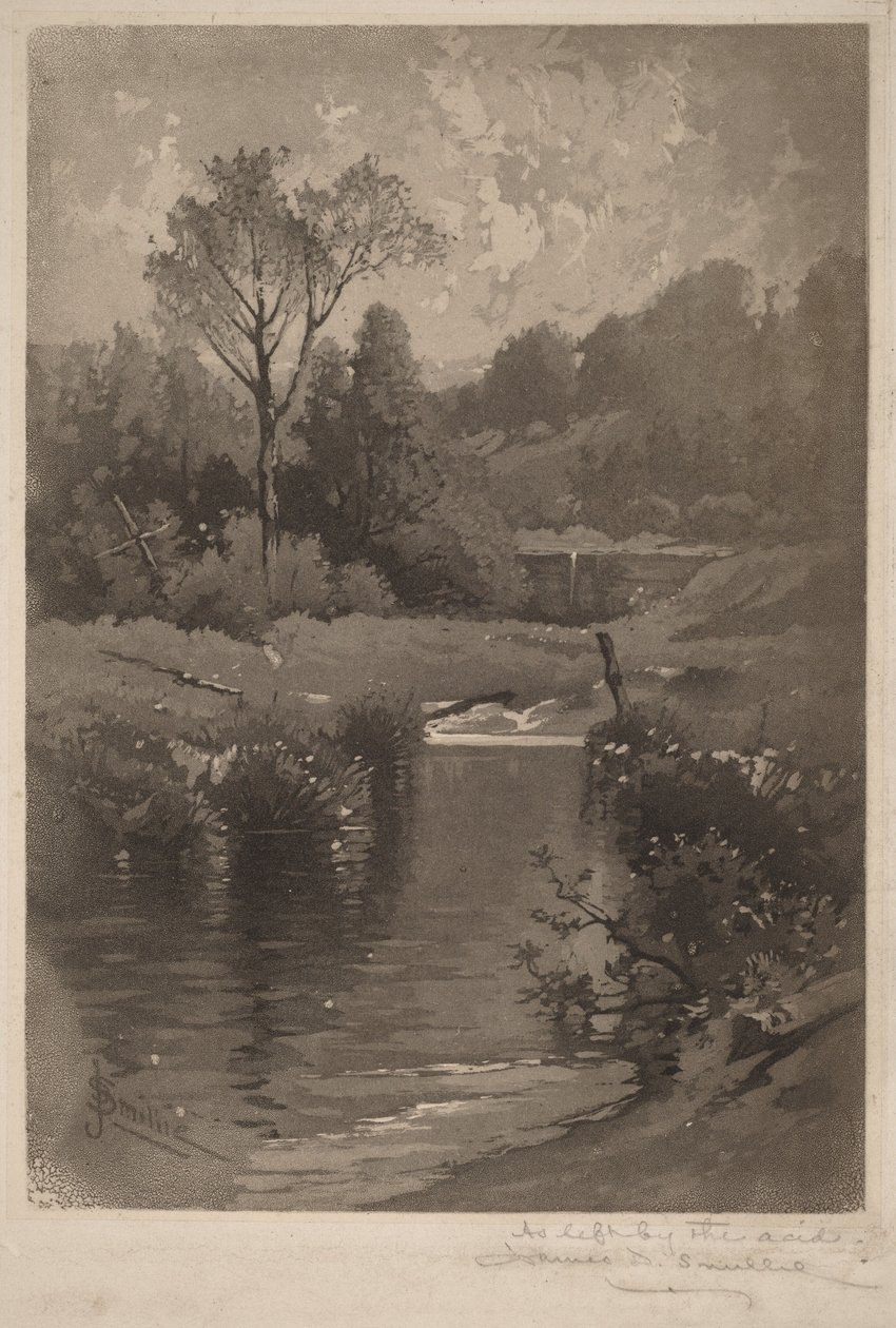 Un vieux barrage près de Montrose - James David Smillie