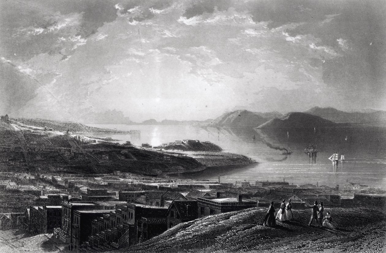Golden Gate, depuis Telegraph Hill, de 