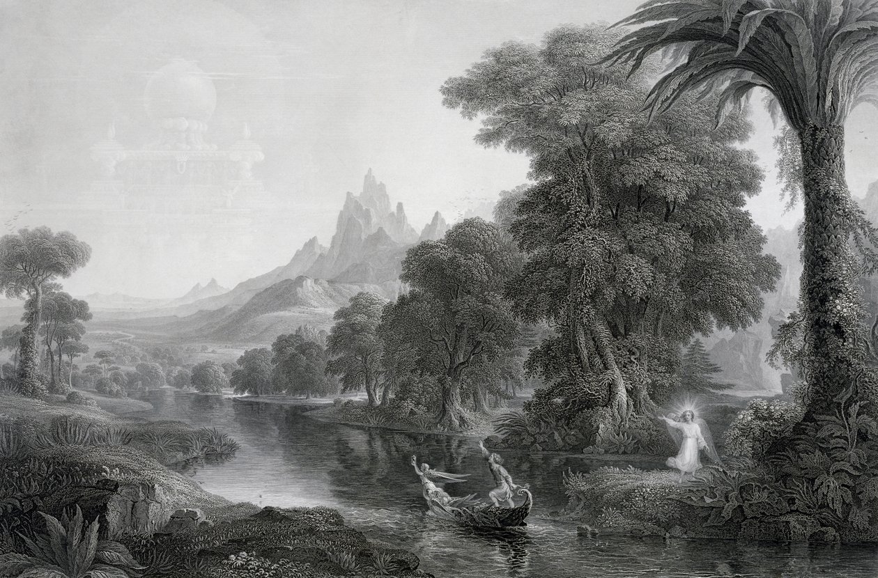 Le Voyage de la Vie : Jeunesse, c. 1855 - James David Smillie