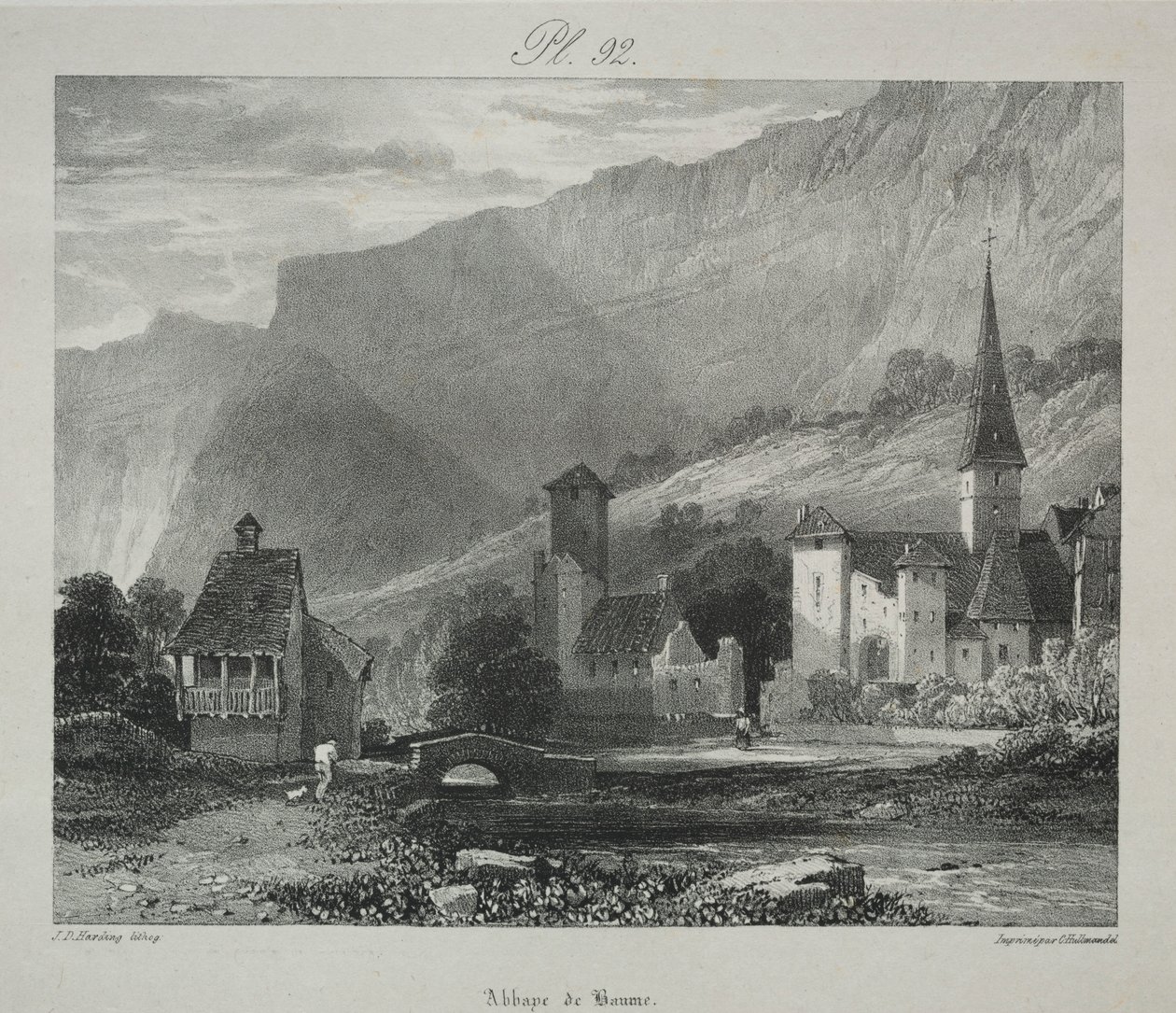 Une série de sujets tirés des œuvres du défunt R. P. Bonington : Une étude de la nature..., 1829 - James Duffield Harding