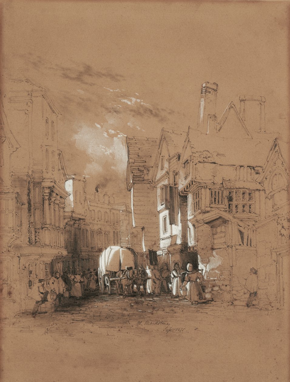 Rue de la Banque, Maidstone | James Duffield Harding