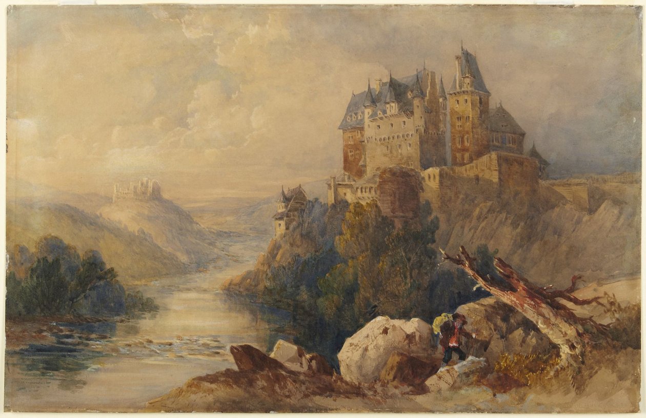 Tôt le matin sur la Moselle - James Duffield Harding