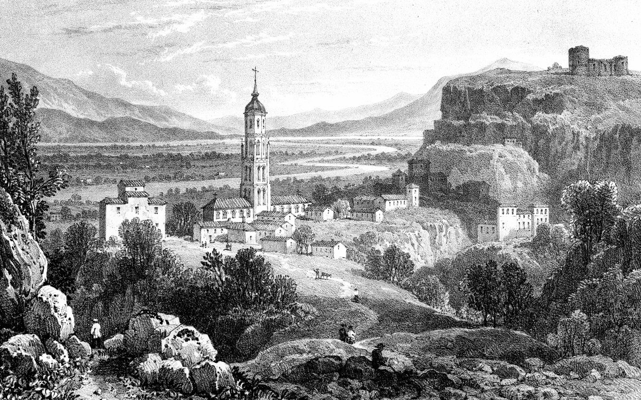 Fraga, Espagne, 1823 - James Duffield Harding