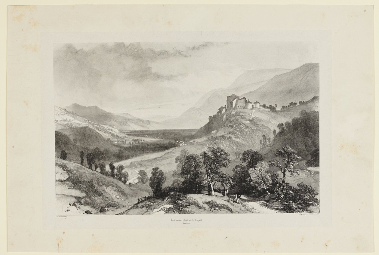 Pontcharra, château de Bayard - James Duffield Harding