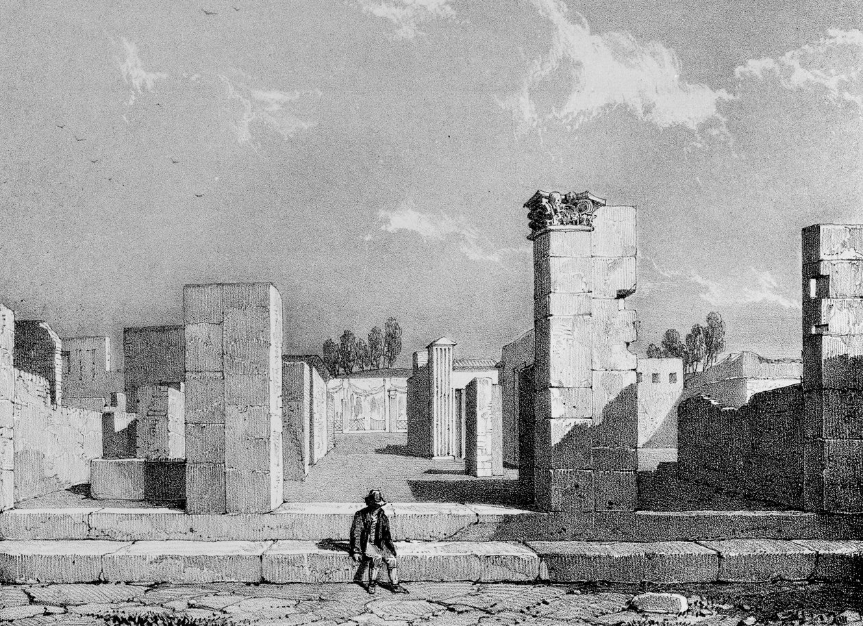 La maison de Caius Sallust - James Duffield Harding