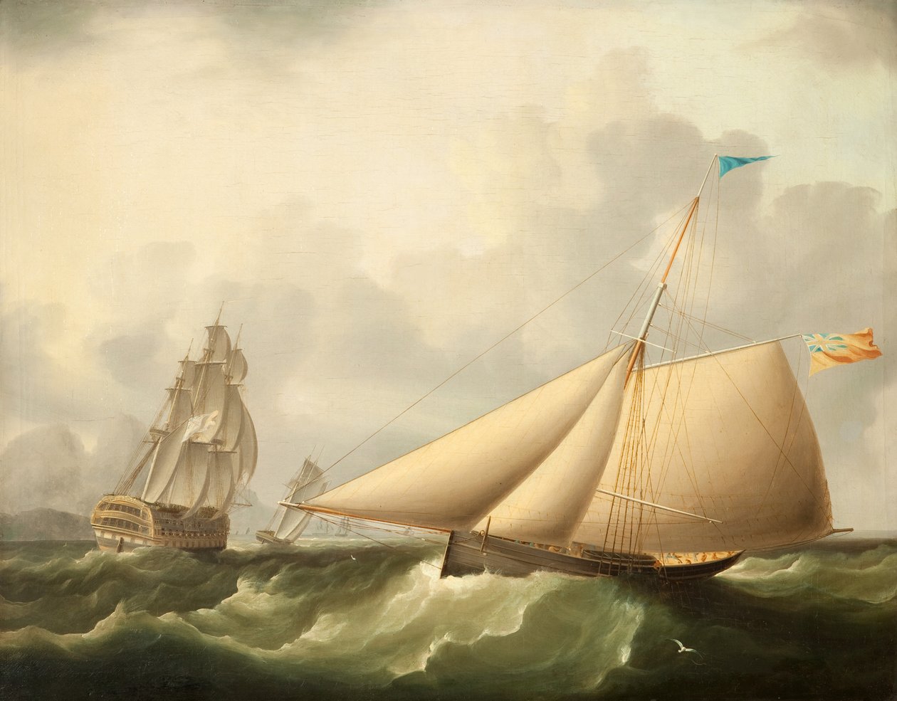 Paysage marin - James E. Buttersworth