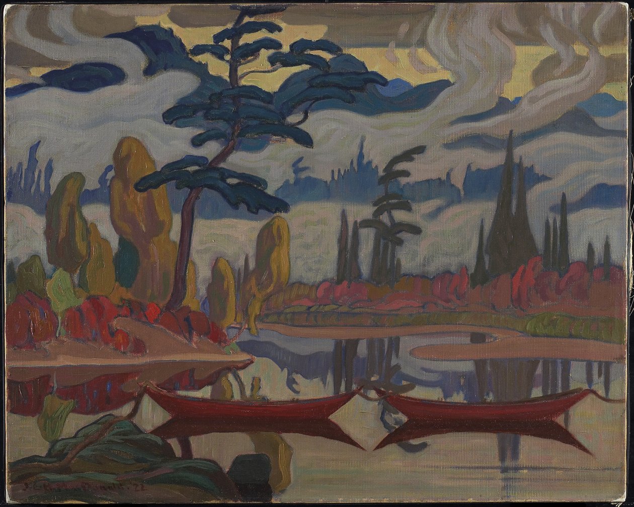 Fantaisie de brume, Nord, 1922 - James Edward Hervey Macdonald