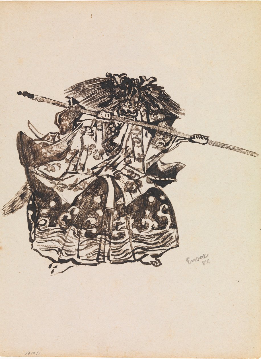 Chinoiserie, un démon - James Ensor