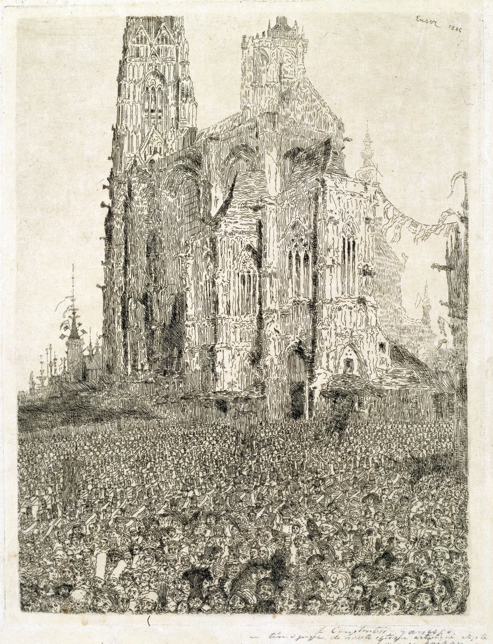 La cathédrale - James Ensor