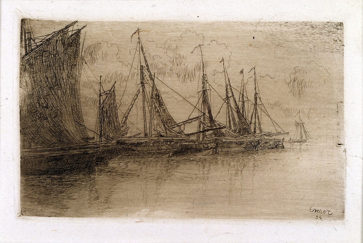 Les barques - James Ensor